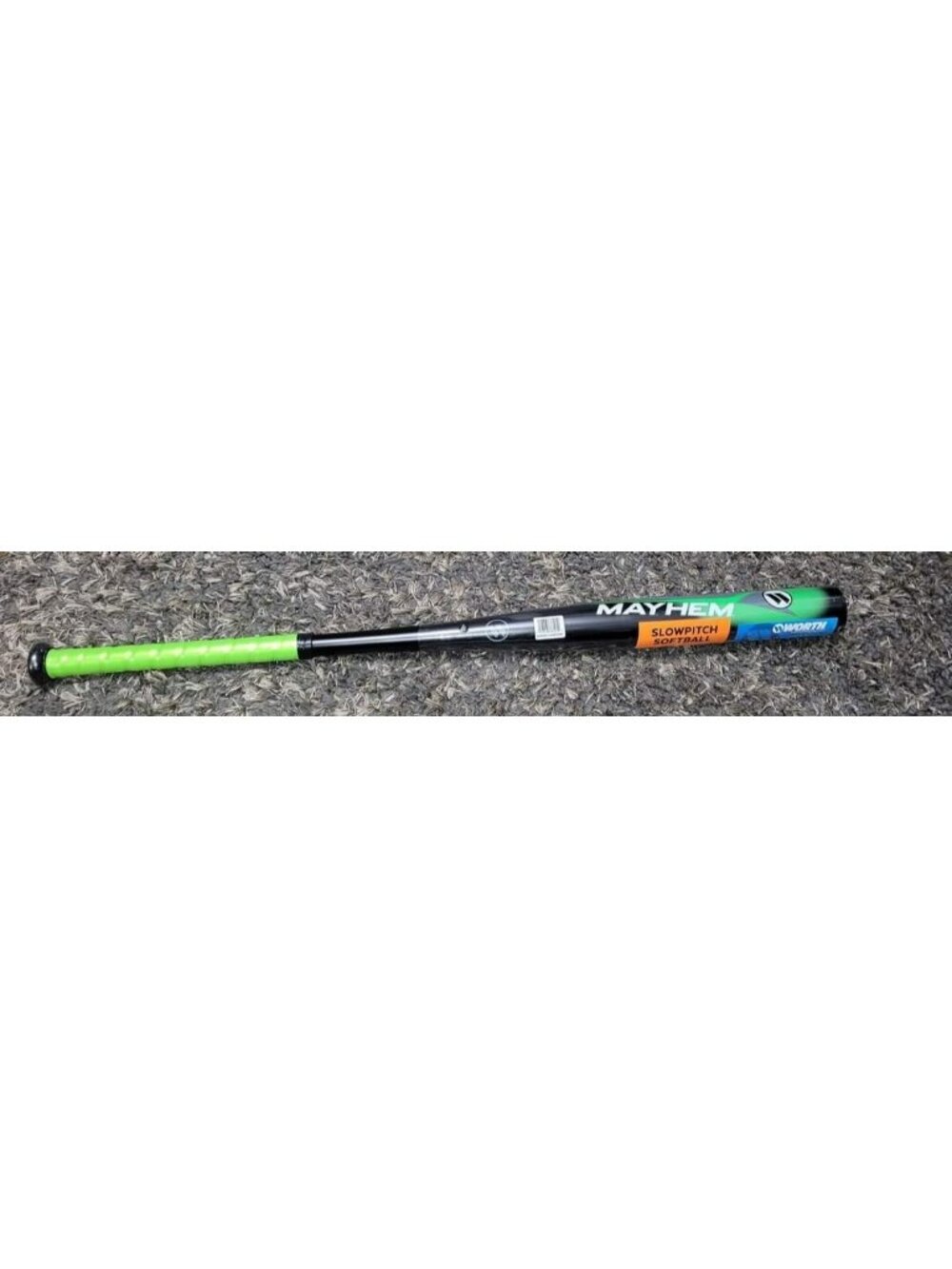 New Worth Meyham slowpitch softball bat 34" 26oz W1MYBK Alloy
